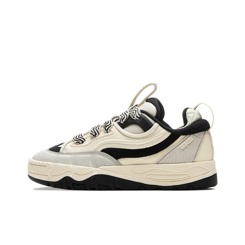 Li Ning CF Tracing, Reputational 4 Low top Skateboard Shoes Women's Gray Black AGLU298-1
