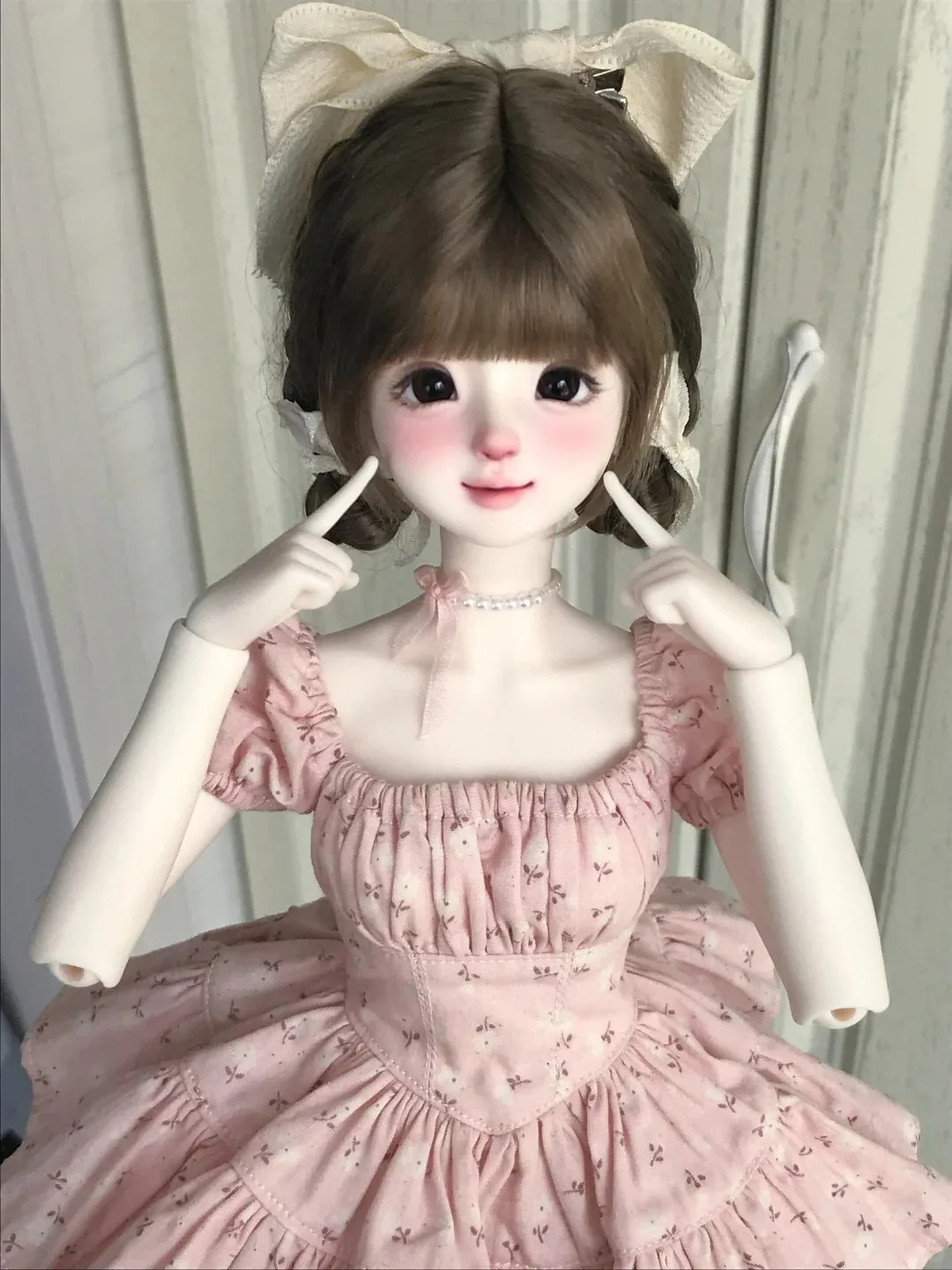 

1/4, масштаб SD BJD кукла Саки, милая девушка, изысканный макияж, круглое лицо, высококачественные подвижные суставы, новая игрушка для коллекционеров