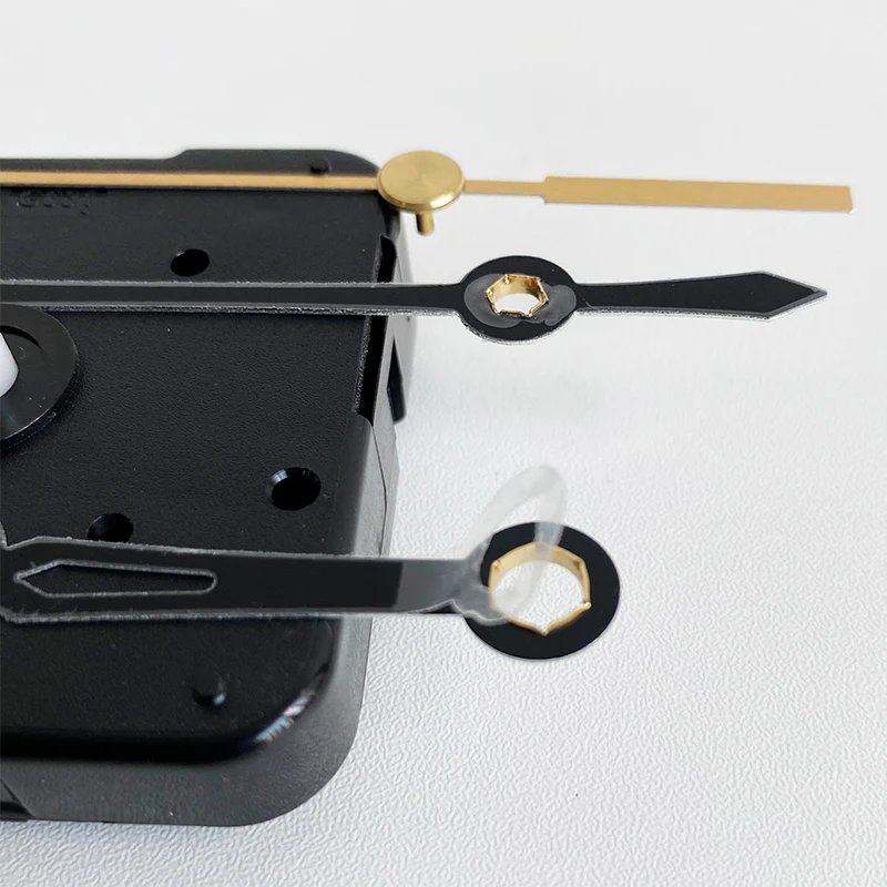 Shinfuku 631 Short Snap In Type 5mm Clock Mechanism With Hands 16 Silent Plastic DIY Clock Accessory Kits Sweep Quartz Movement