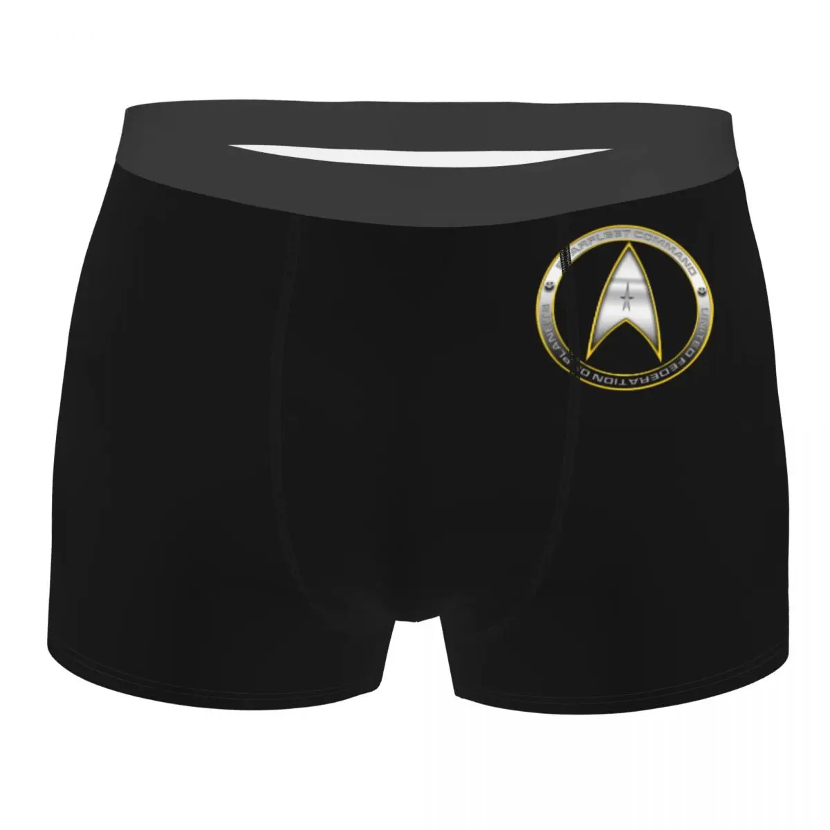 

Custom Star Trek Boxers Shorts Men's Science Fiction TV Series Briefs Underwear Fashion Underpants
