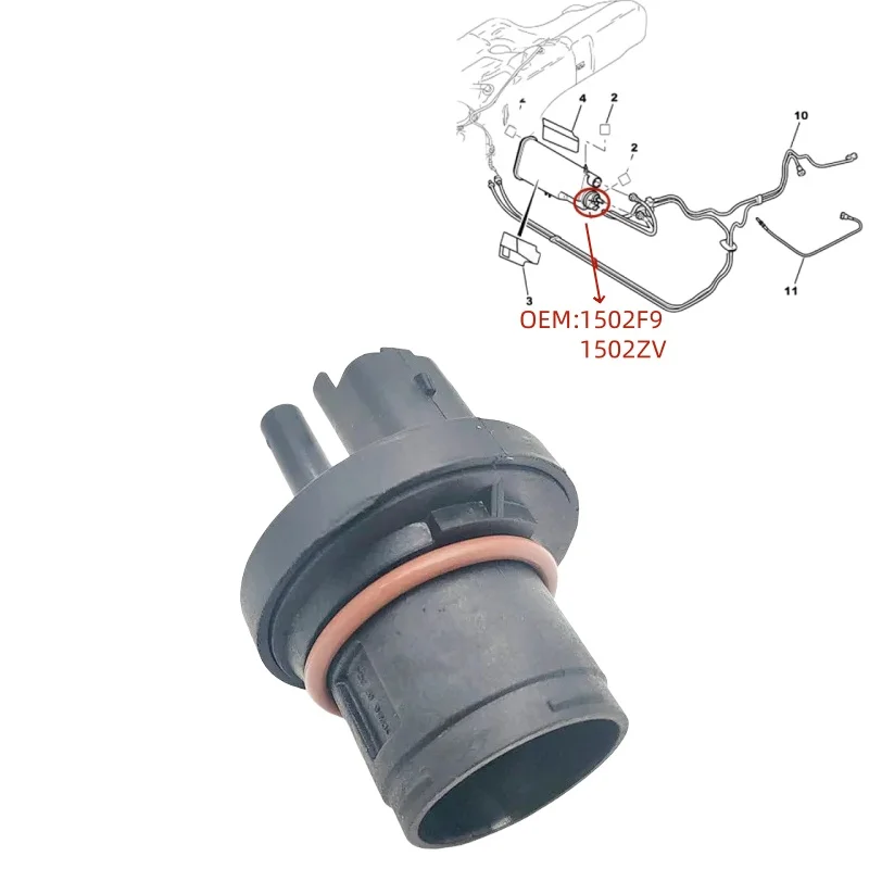 

1502F9 1502ZV For Peugeot 307 canister depollution absorber Carbon ESS VAPOR ABSORBER Carbon canister solenoid valve