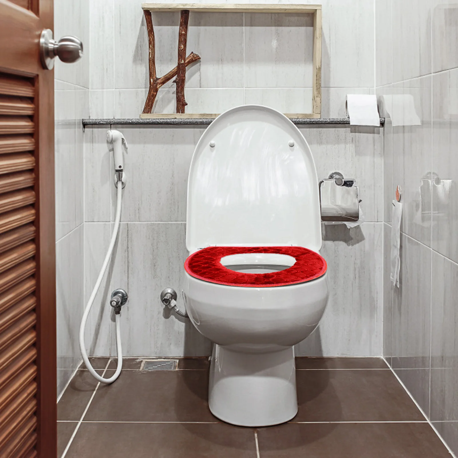 

1Pcs Thickened Supple Toilet Seat Cushions Warm Universal Toilet Seat Covers Household Bathroom Accessories