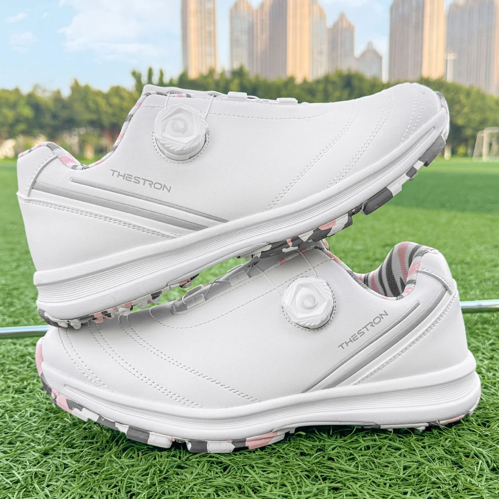 Golf Autumn New Product Fashionable Outdoor Fitness Running Shoes Women's Lightweight Large Golf Shoes