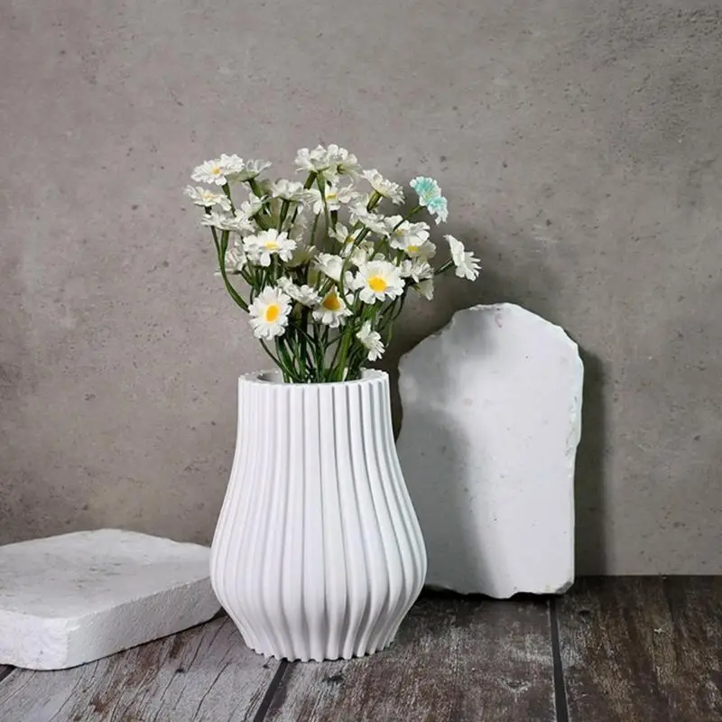 31BB Fashionable Sturdy Vase Sturdy Silicone Molds for Crafting Suitable for Student Homemakers and Craft Hobbyists