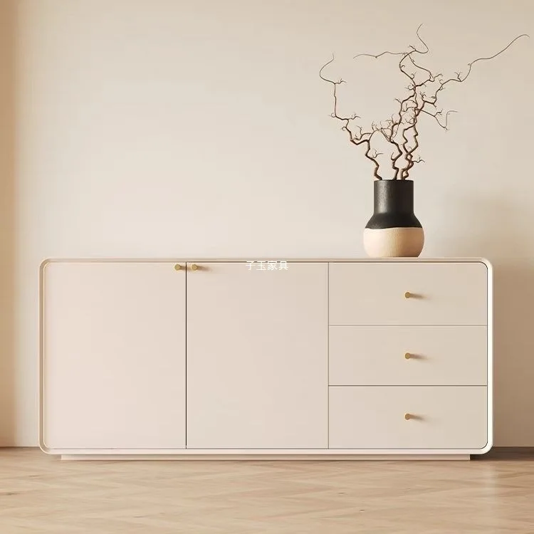 

PYH dining side cabinet, minimalist tea cabinet, multi-functional storage corner , living room storage porch cabinet