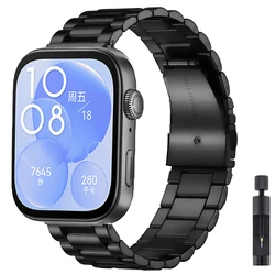 Stainless Steel Strap For Huawei Watch Fit 3/4/5 Smartwatch Metal Bracelet Wristband For Huawei Watch Fit 5/4 Pro Accessories