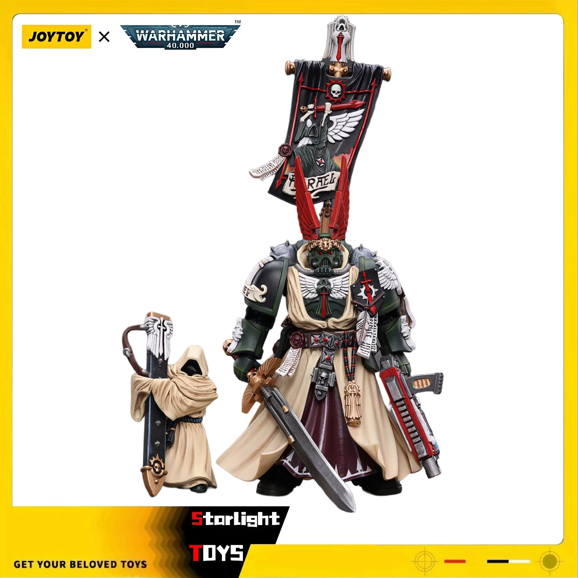 

JOYTOY 1/18 Action Figure Warhammer 40K Dark Angels Supreme Grand Master Azrael Toys Models Collection Gifts