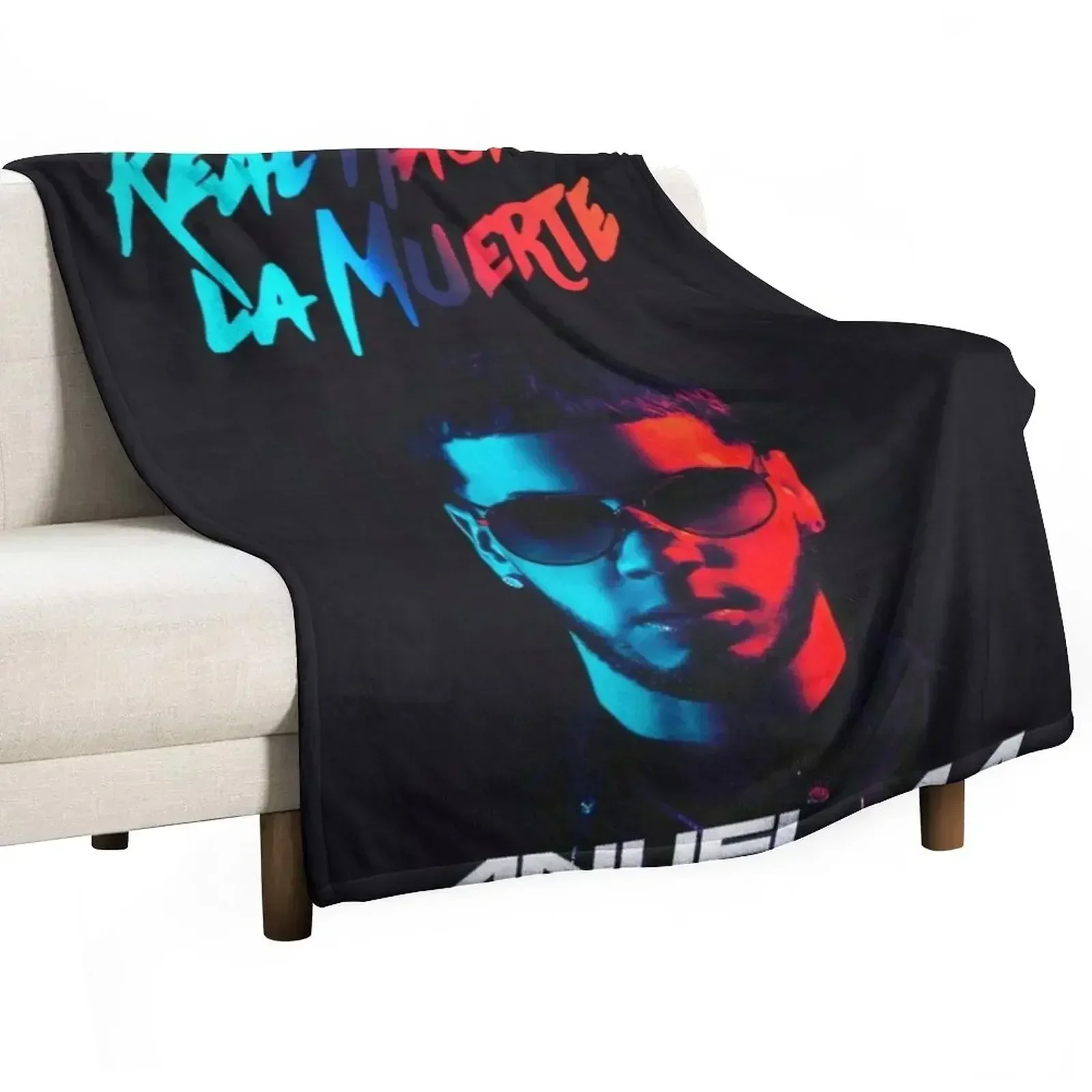 Real Until Death Throw Blanket Bed Fashionable wednesday Retros Blankets