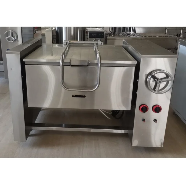 Commercial Electric 100L Swing Tilting Pan Muti-function Bratt Pan Tilting Braising Pan Catering Equipment
