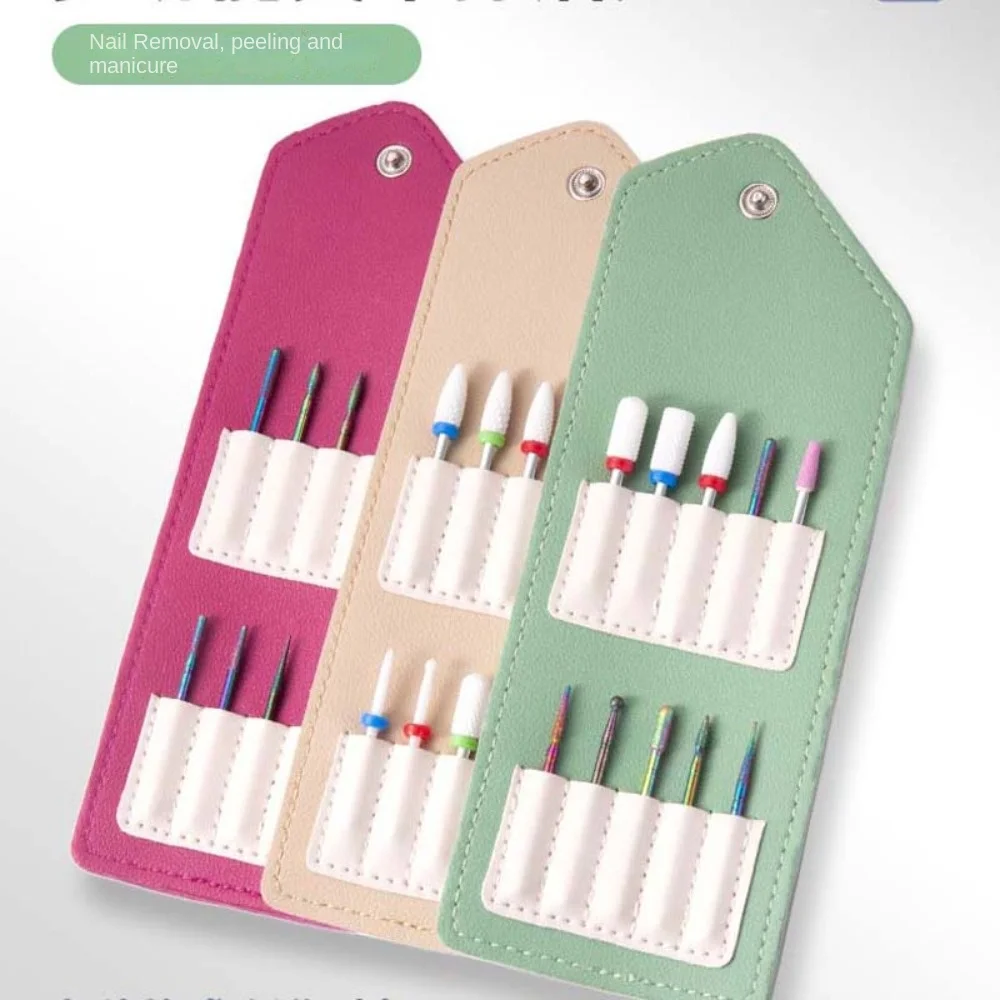 10Pcs/set Gel Removal Polishing Cuticle Nail Polishing Head Electric Nail Grinder Accessories Nail Polishing Gringing Heads