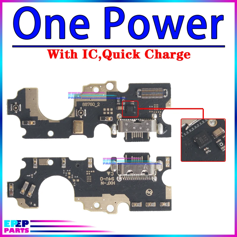 Usb Dock Charger Connector for Motorola Moto One Action Vision Fusion Hyper Macro Power Plus Charging Board Module Flex Ports