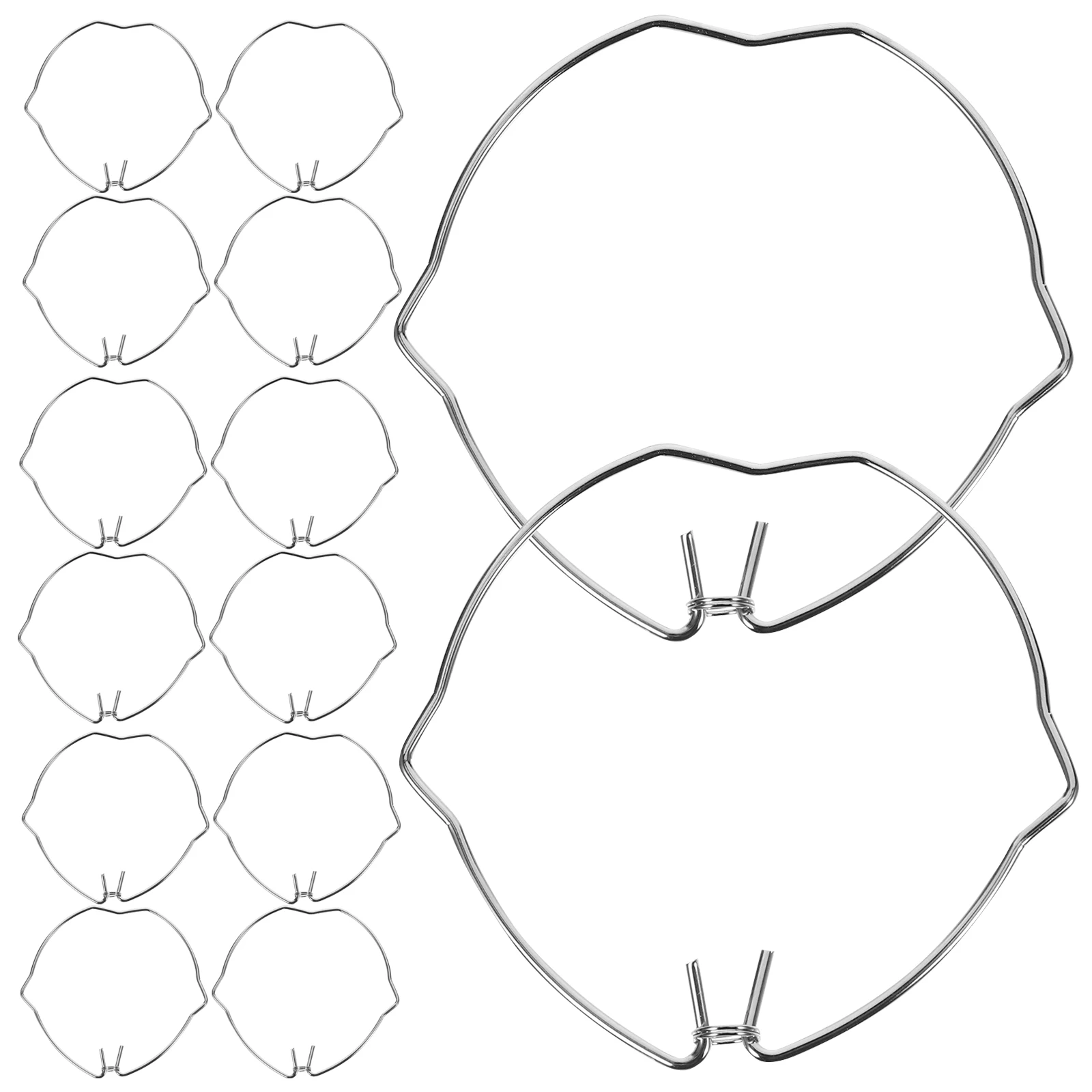 

50pcs Spotlight Fixing Buckle Stainless Steel LED Light Bulb Fixture Retaining Rings Lamp Circlip Drywall Repair Clips