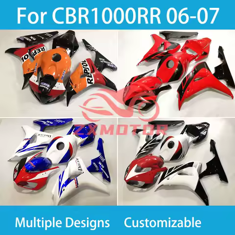 For Honda CBR1000RR 2006 2007 ABS Plastic Fairings CBR 1000 RR Durable Motorcycle Fairing Kit