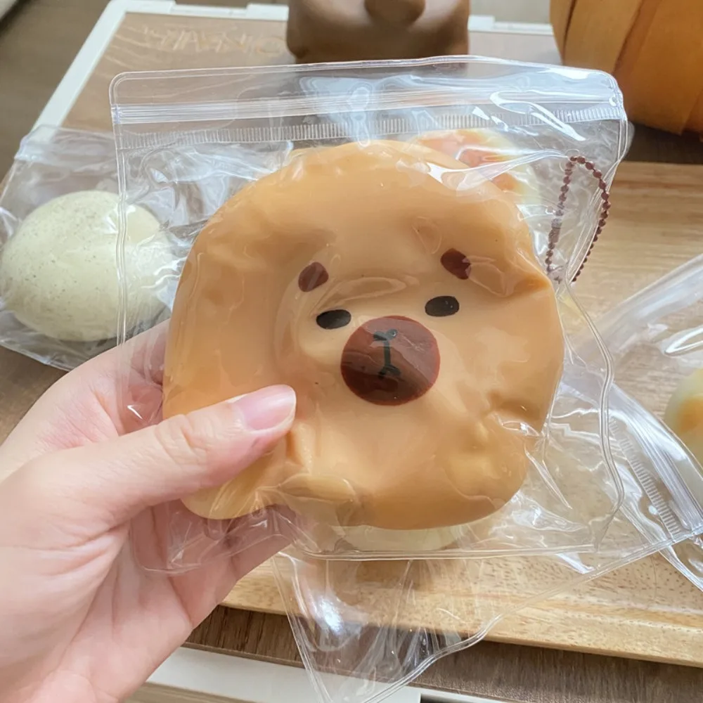 Capybara de rebote lento, juguete para apretar, MIni juguetes de ventilación de barro suave, alivio del estrés, muñeca de descompresión divertida y Linda, juguete para niños