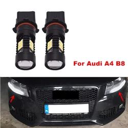 아우디 A4 B8 NonFL 2008 2009 2010 2011 2012 2pcs CANBus P13W 21SMD LED 주간 러닝 라이트 DRL 전구