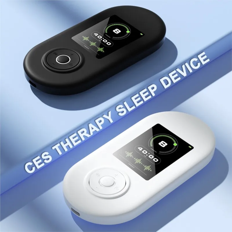 

New Intelligent Sleep Instrument Ear Clip Micro Current CES Treatment Sleep Aid Device to Relieve Insomnia Instrument