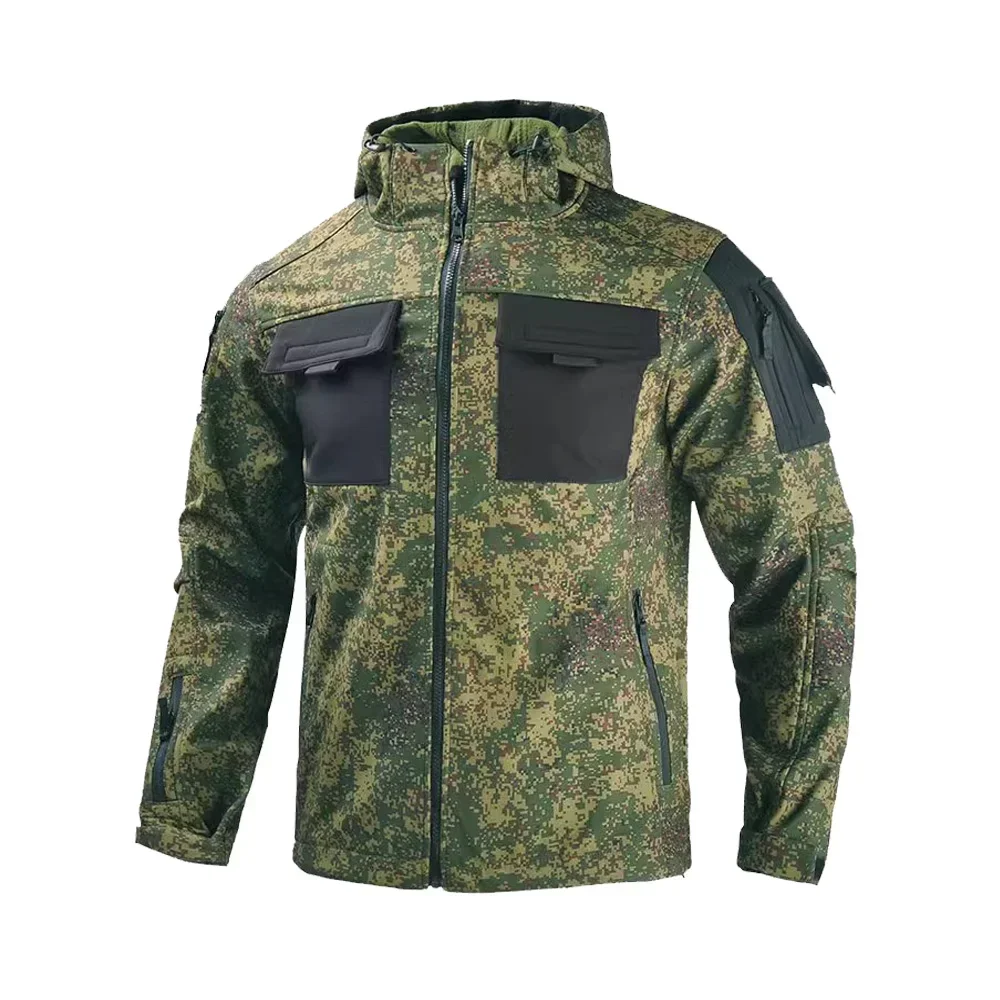 WW2 Russian Tactical Coat Russian Cotton Thickened Jacket Camouflage WWII Vintage Clothes Little Green Man Special WW 2 Jacket