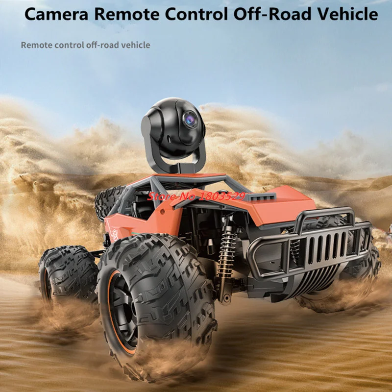25KM/H WIFI FPV RC Racing Car With 1080p HD Camera Servo App Phone 2.4G Control Drift Car Shock Absorber Climbing Car Toy Gifts