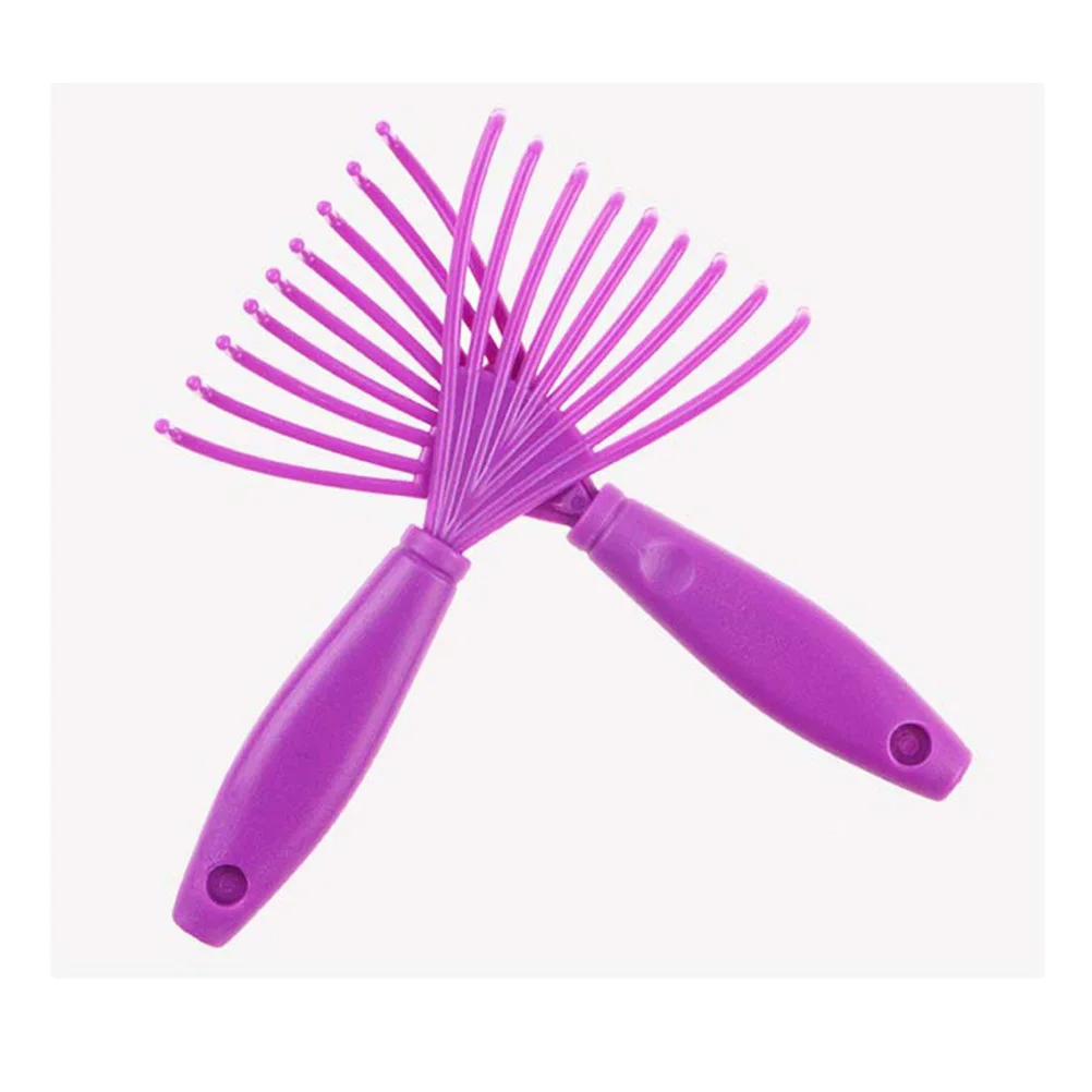 

8pcs Brush Cleaner Remover Tool Portable Plastic Hairbrush Cleaning Device For Home Salon Curly Hair Combs Cleaner Hair Comb