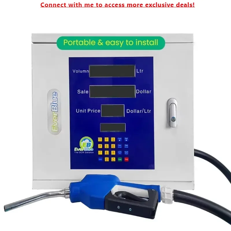 

Intelligent Portable 1000l Ibc Tank Adblue Dispens Pump Transfer Filling Machine With Filling Amount And Value Setting