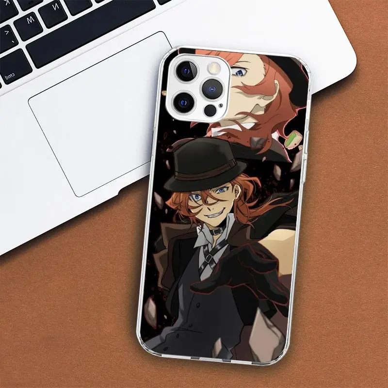 Bungo Stray Dogs Nakahara Chuuya Phone Case For Apple iPhone 11 12 13 14 15 16 Pro Max 7 X XS 8 Plus + Mini SE Customized Print