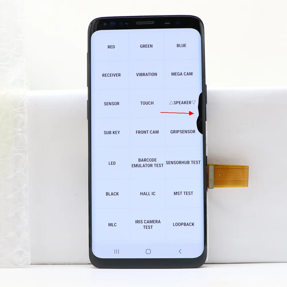 Super AMOLED For Samsung S9 G960A G960F G960U LCD  Replacement Display Touch Screen Digitizer With defects screen 100% testing