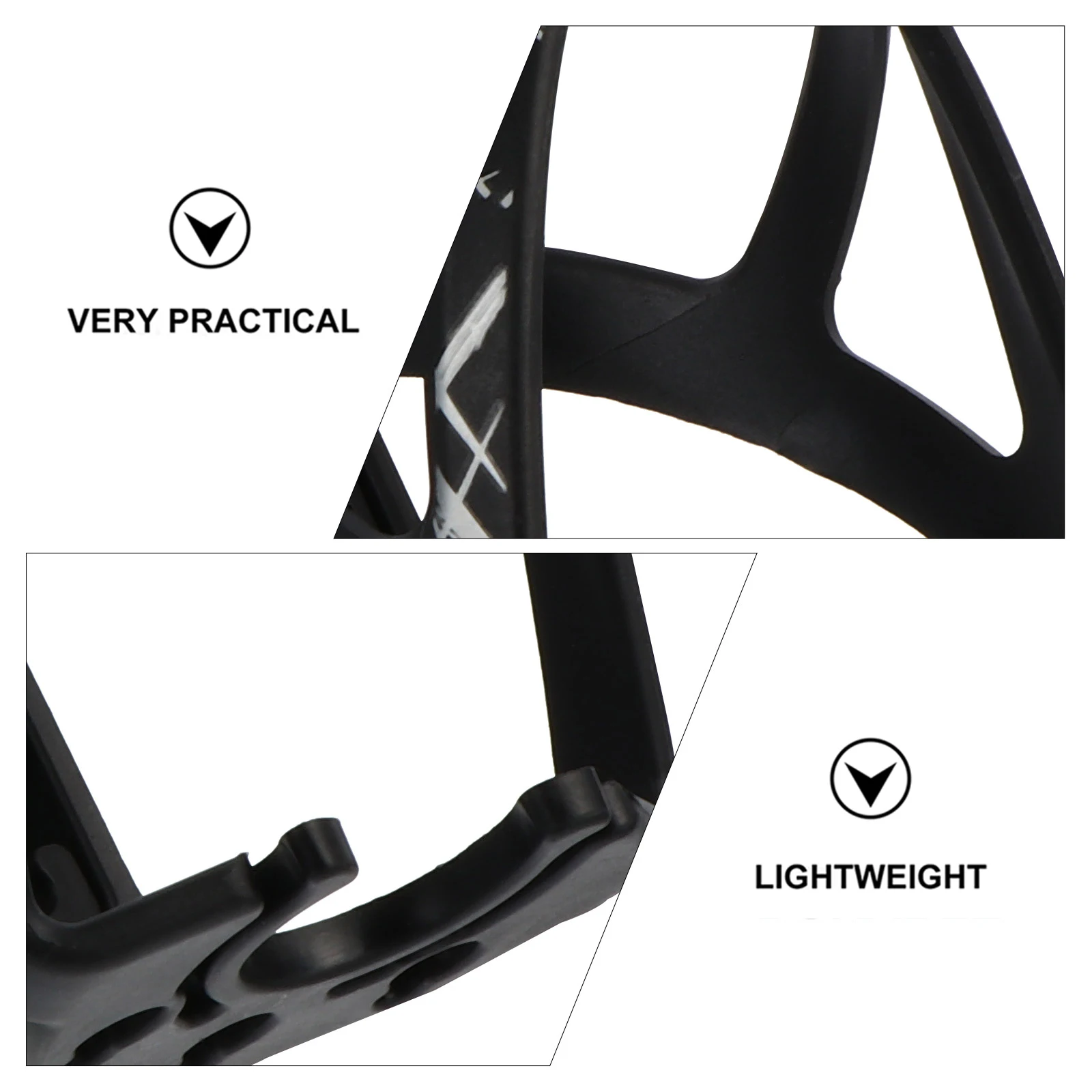 

Bike Water Bottle Cage Holder Durable Plastic Stable Design Compatible With Most Bottles For Cycling Accessories