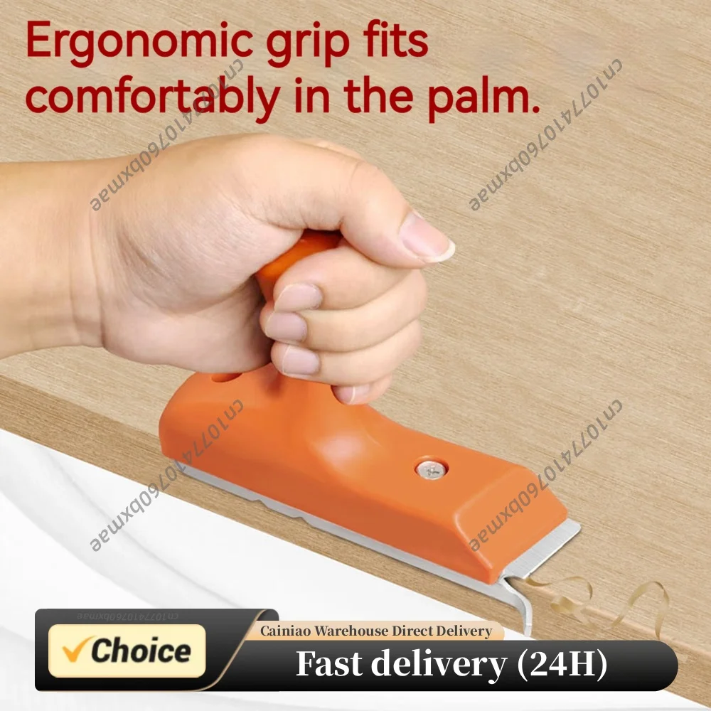 3-in-1 Trimming Handheld Right Angle Arc Edge Banding Trimmer Deburring Scraper Precision Cutting Tool