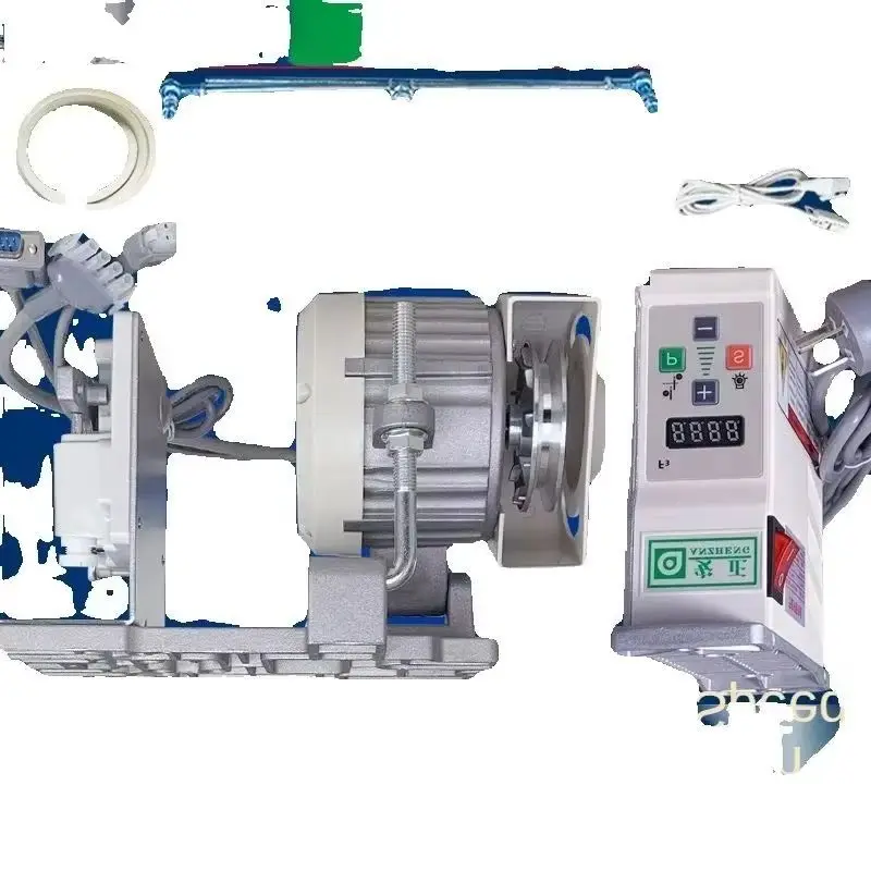 

650W/550W Energy-Saving 220V Industrial Sewing Machine with Double-Needle Flat Car Motor Brushless Servo Silent Machine for Home