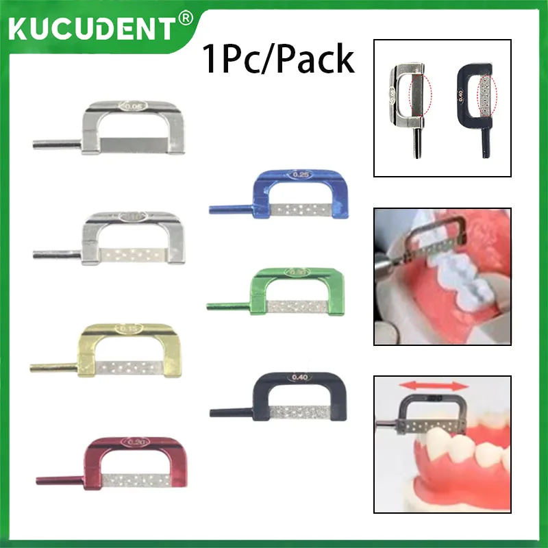 

1Pc Dental Orthodontic Interproximal Enamel Reduction Automatic Polishing Strip Diamond Ortho-Strips IPR Double-Sided Saw Bow