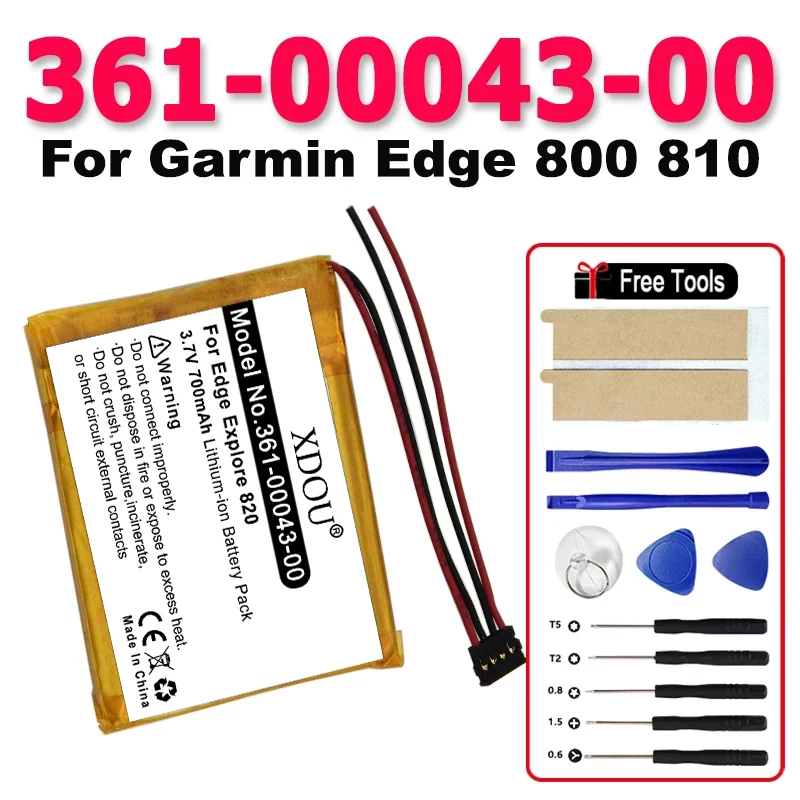 

Новый высококачественный аккумулятор 361-00043-00 для Garmin Edge Explore 820 520 500 200 205 GPS Edge 520 plus 361-00043-00 + инструменты