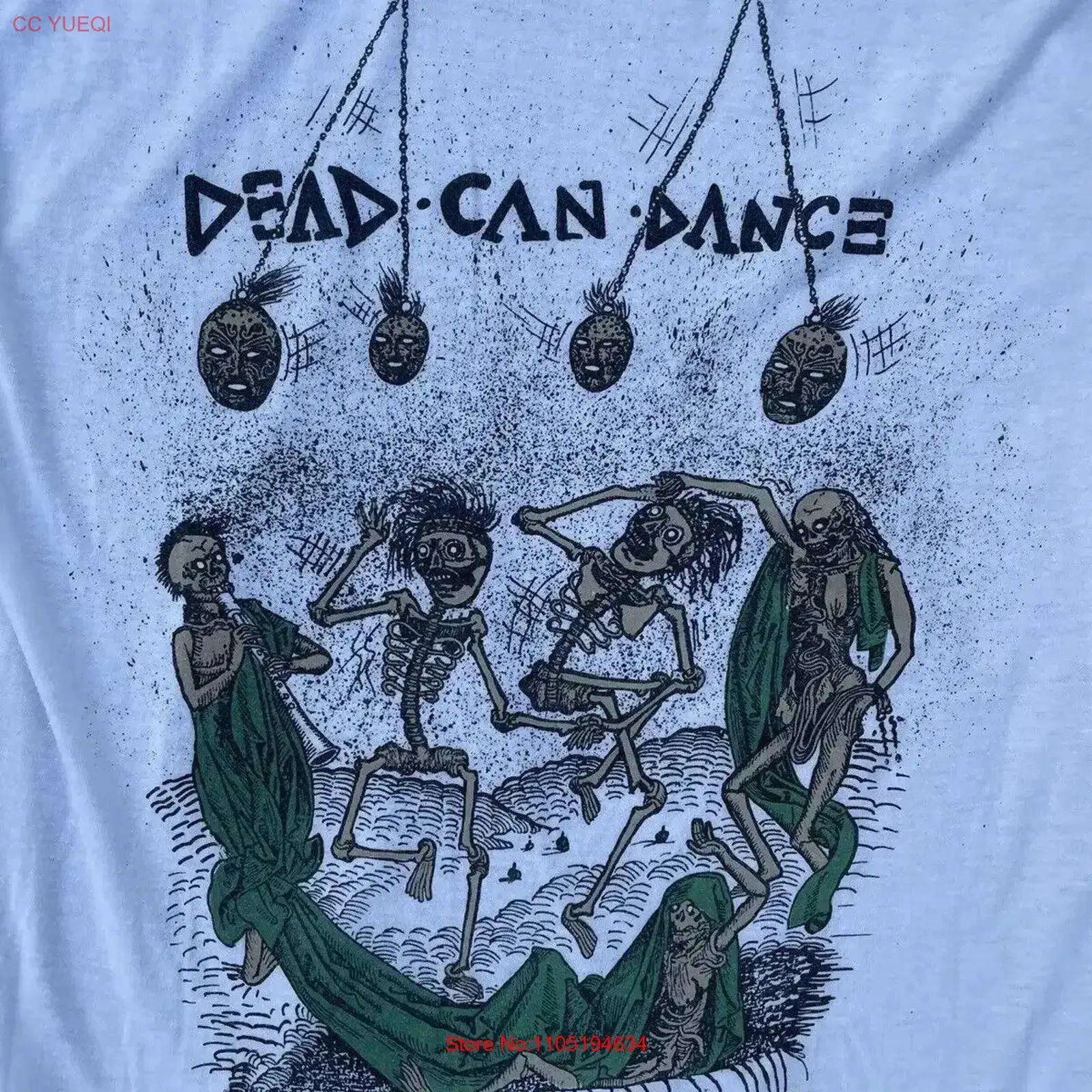 Vintage Dead Can Dance Band Fan White All Size T Shirt ZZ12 Washed Breathable graphic Stylish Comfortable Slightly vintage