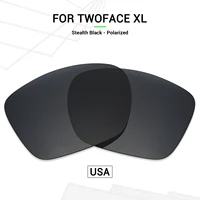 Lentes de repuesto polarizadas SNARK para gafas de sol Oakley TwoFace XL OO9350 - Múltiples opciones