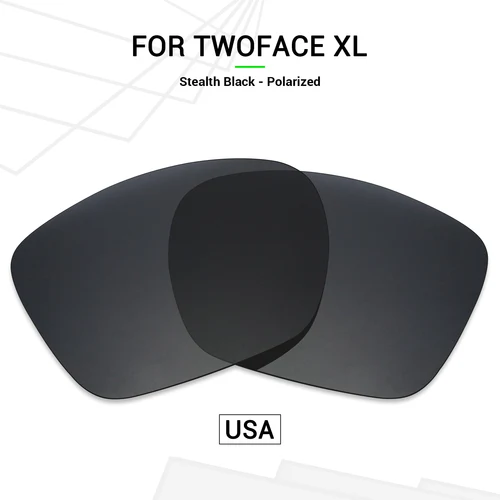 Lentes de repuesto polarizadas SNARK para gafas de sol Oakley TwoFace XL OO9350 - Múltiples opciones