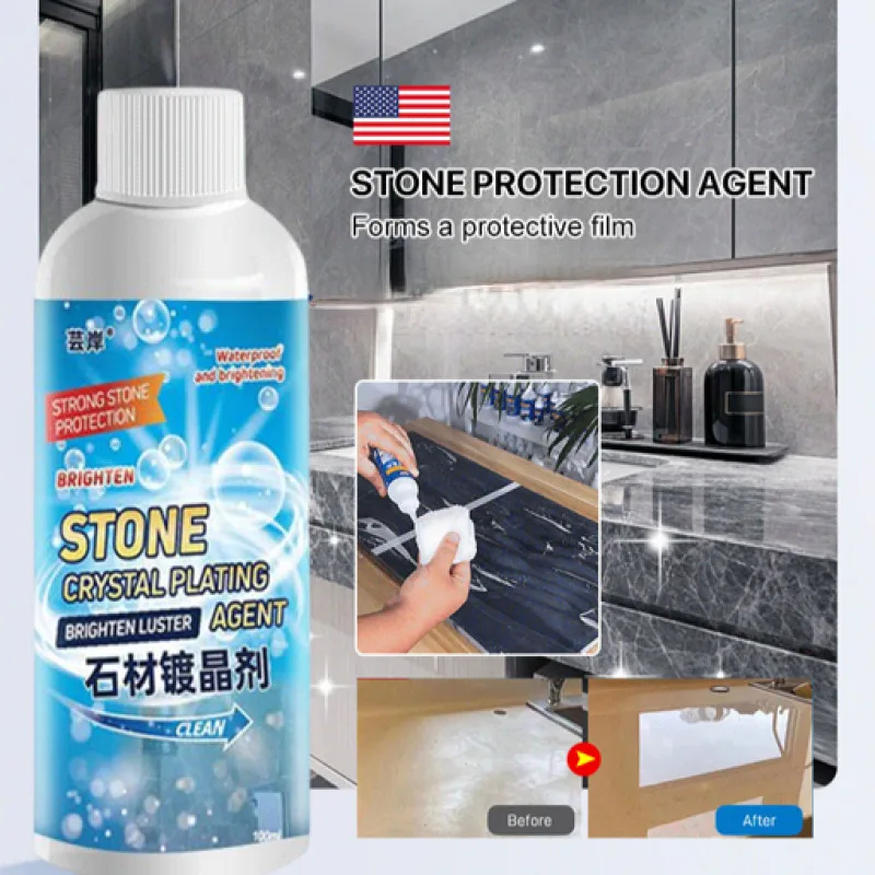 Stoneworks Granite Sealer Nano Agent Universal Stone Crystal Plating Agent Stone Surfaces Refurbishment Care