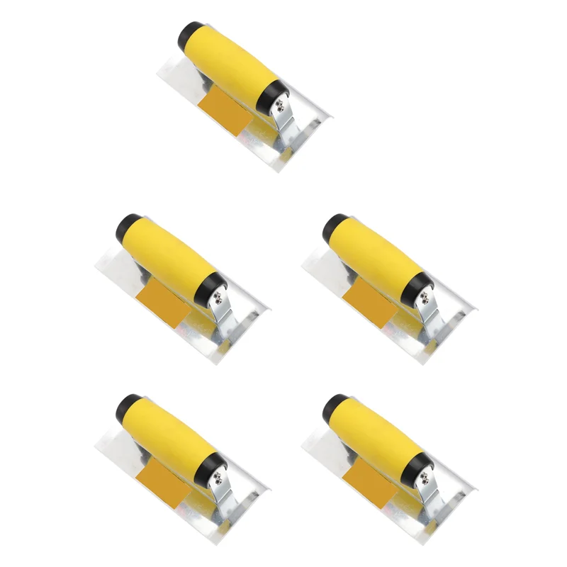 Cazzuola per intonaco in acciaio inossidabile 5X Strumenti per la costruzione di cazzuola per calcestruzzo-B51B