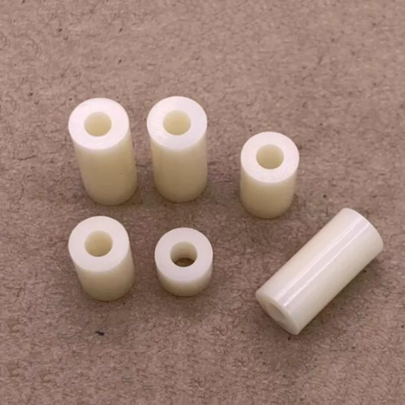 M3 M4 M5 M6 M8 Insulated Column Plastic Gasket Straight Column Nylon Bushing Abs Gasket High Washer Circular Hole Spacer Column