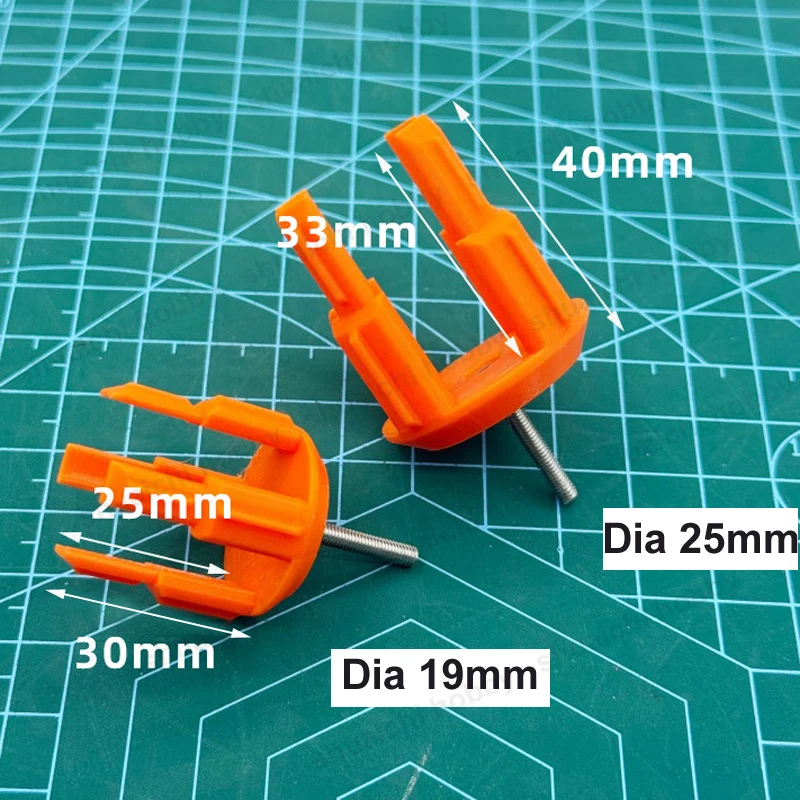 3D Printed Paint Bottle Shaker Holder 19mm/25mm Dia Grip Clamp Auxiliary Rotating Tool for Shaking Model Paints Drill Attachment