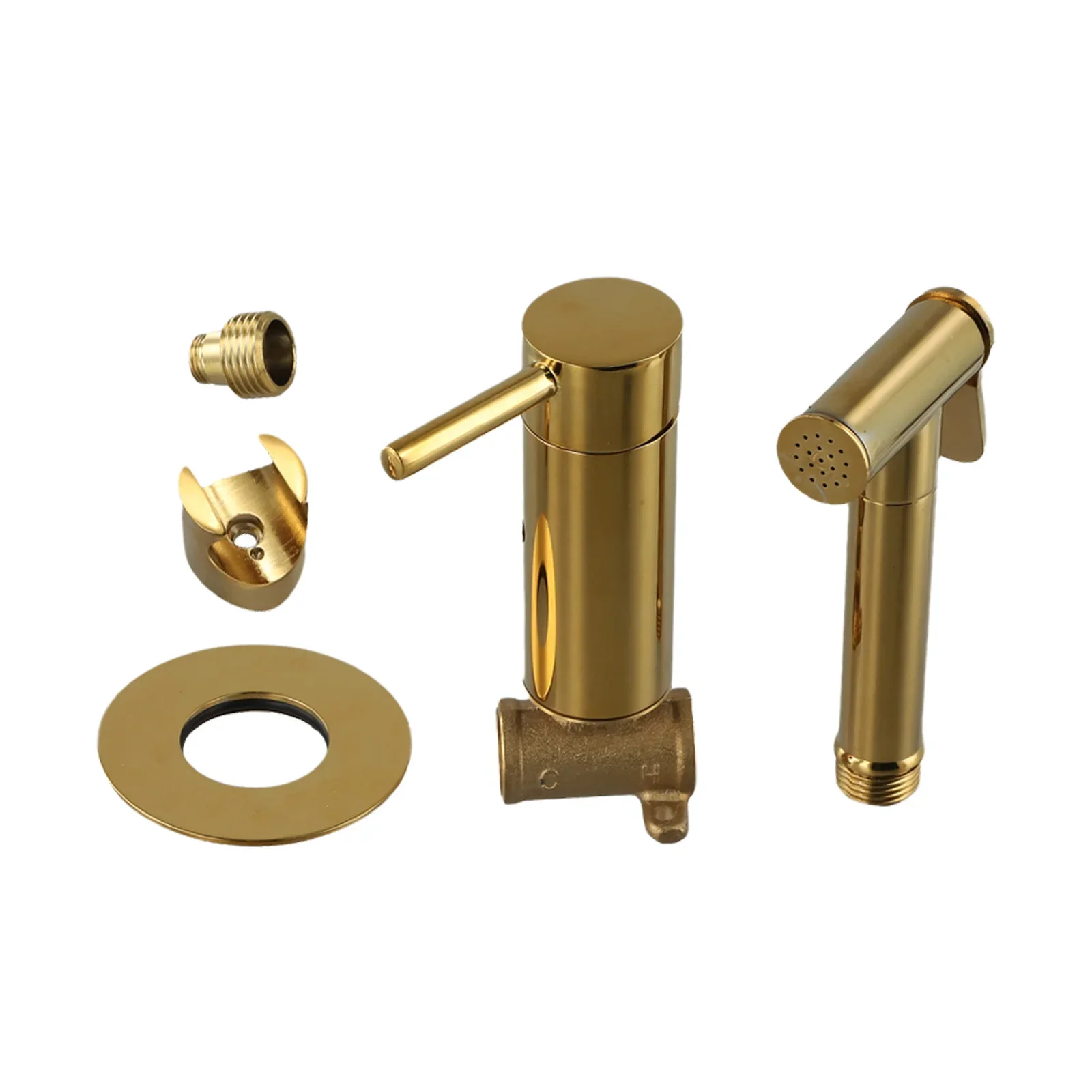 

Angle Valve 70x70x97mm Hanging Shower Head Brass Angle Valve Anti-freeze And Scratch-resistant For Floor Cleaning