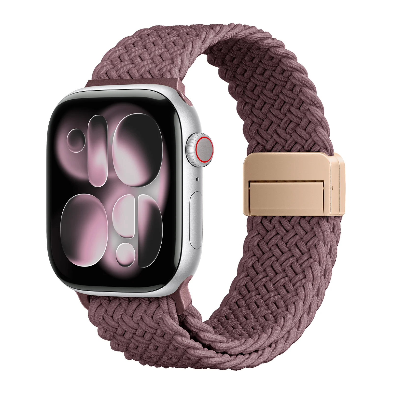 Nylon Straps For Apple Watch Bands 44mm 40mm 46mm 45 49 42mm 41mm Magnetic Watchband Correa for iWatch Series 11 SE 10 9 8 7 6 5