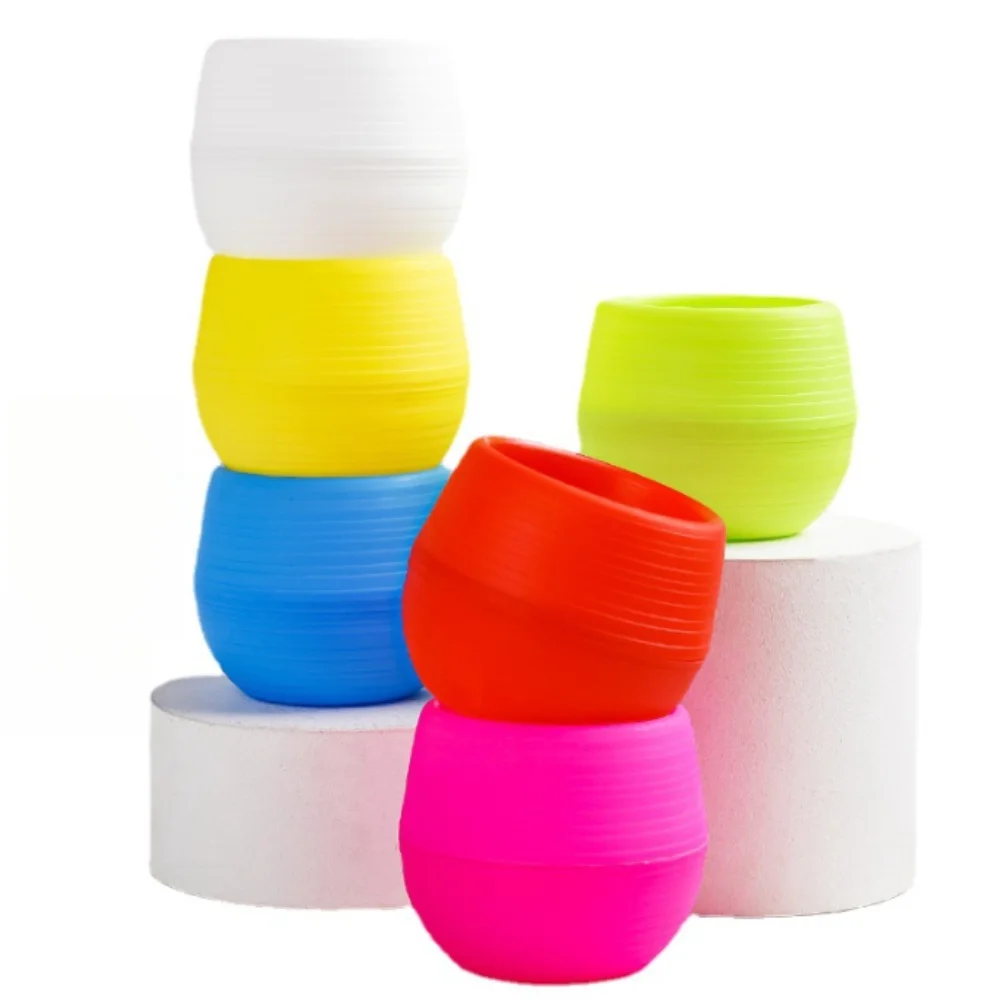 For Mini Plastic Plant Pots 30 Pack 3 Inch Size with Built-in Water Reservoir and Ventilation Holes for Healthy Roots
