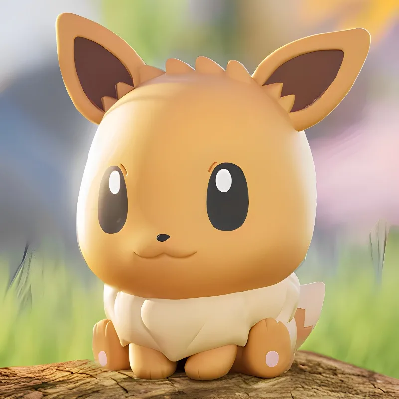 Pokemon Tiny Adventure Series 2 Eevee Family Mini Figures Sylveon Pikachu สะสมอะนิเมะรุ่นของขวัญ