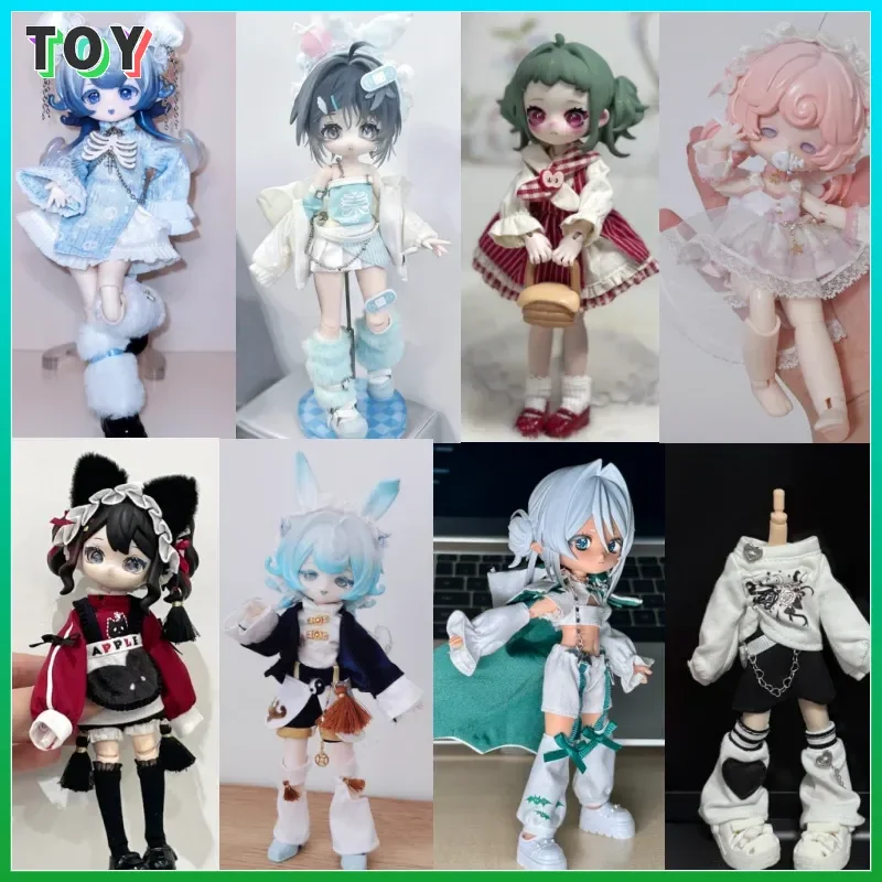 

New Come4free (Only Clothes) 1/12 BJD Doll Clothing Set Doll Accessories Genuine Original Design Series Kawaii Exquisite Gift