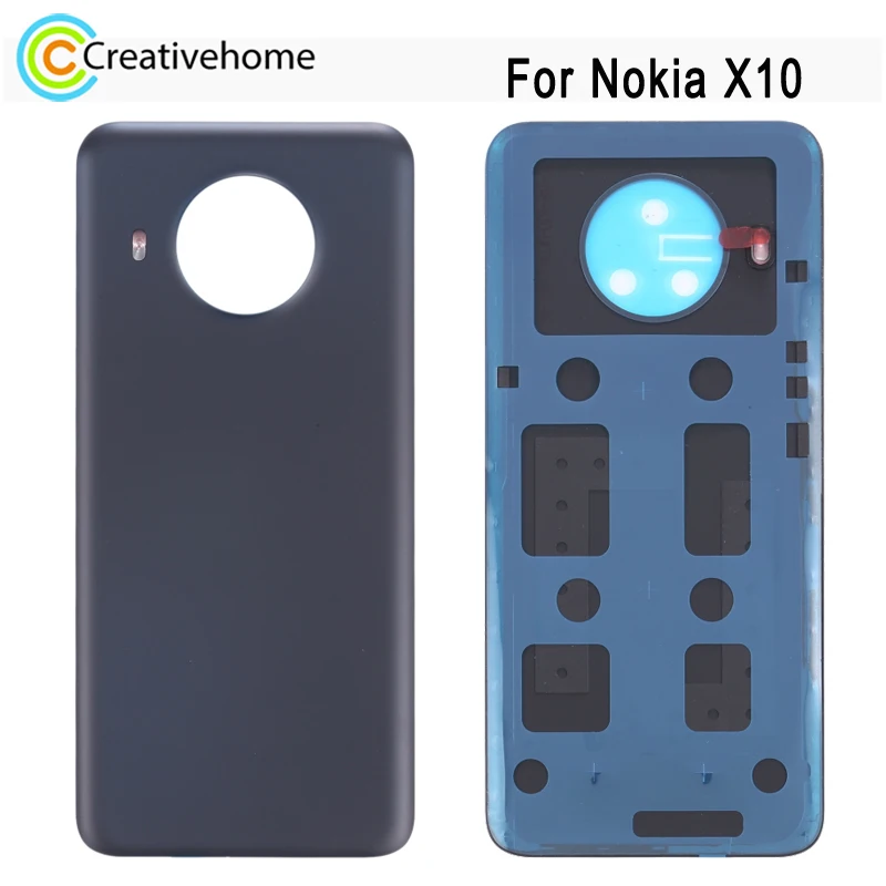 Battery Back Cover For Nokia X10 TA-1350 TA-1332 Rear Cover Repair Spare Part with Logo