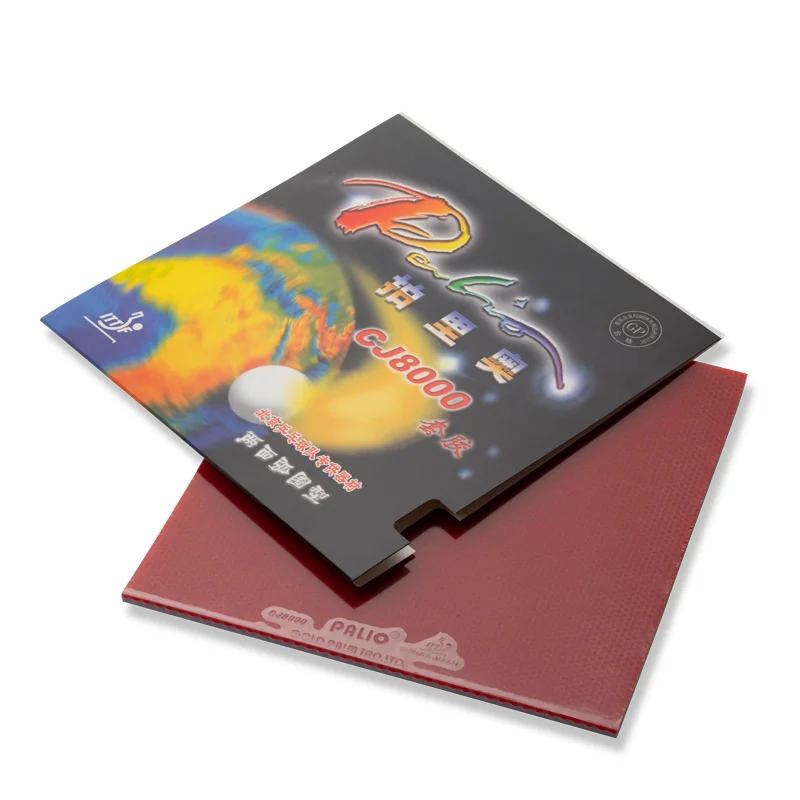 

PALIO CJ8000 Table Tennis Rubber 2 Wings Loop Offensive Allround Control Spin Speed Ping Pong Sponge