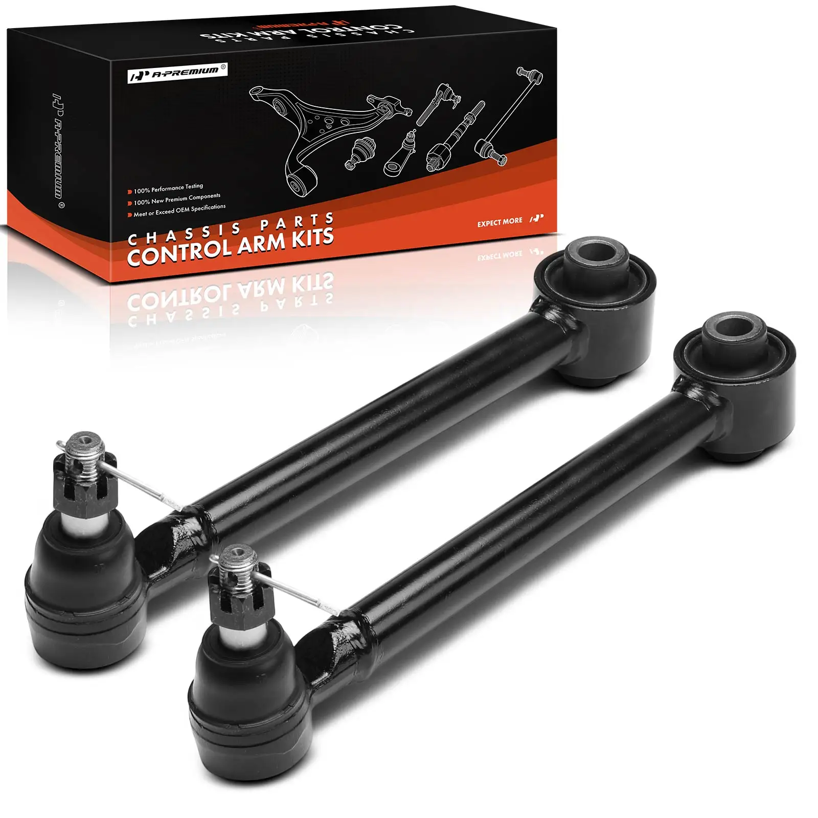 A-Premium 2x Rear Lower Forward Lateral Arm for Kia Sorento 2011-2013 Hyundai Santa Fe Veracruz 2007-2012