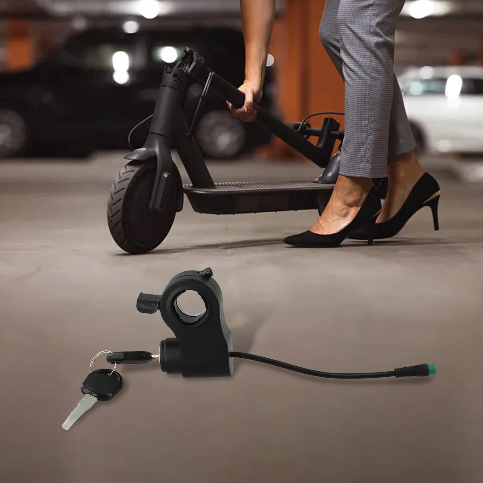 

Throttle Switch for G2 Pro Max Electric Scooter Lgnition Lock G2 5pin Integrated Throttle Switch Lock With Key electric scooter