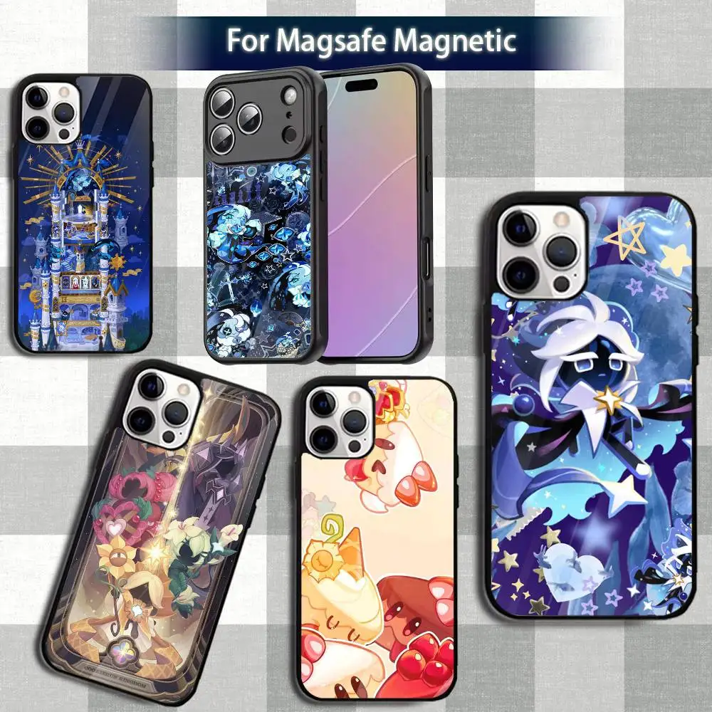 

C-Cookie-Run-es KingdomS Phone Case For iPhone 13,12,15,17,11,16,14,Pro,Max,Plus,Mini,Magsafe,Magnetic Wireless Charging Case