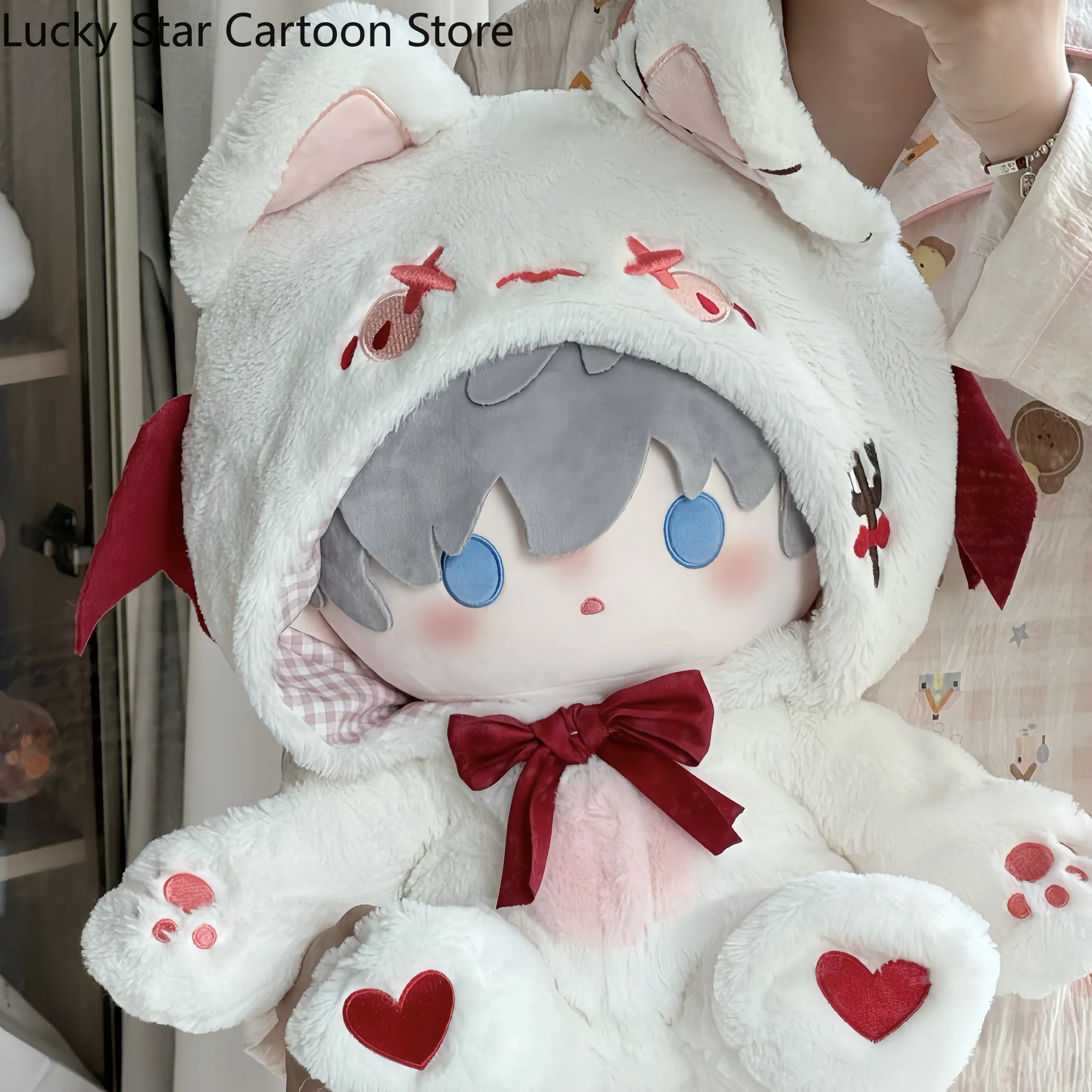 愛と宇宙深部悪魔ウサギ漫画服フィット 35 センチメートル 40 センチメートルボディドレスアップボディスーツ服コスプレかわいいハロウィンギフト