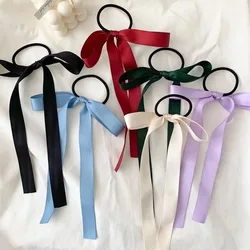 Neue Koreanische Bogen Flattern Band Haar Band Frauen Süße Vielseitige Haar Ring Bowknot Gummiband Pferdeschwanz Clip Haar Zubehör